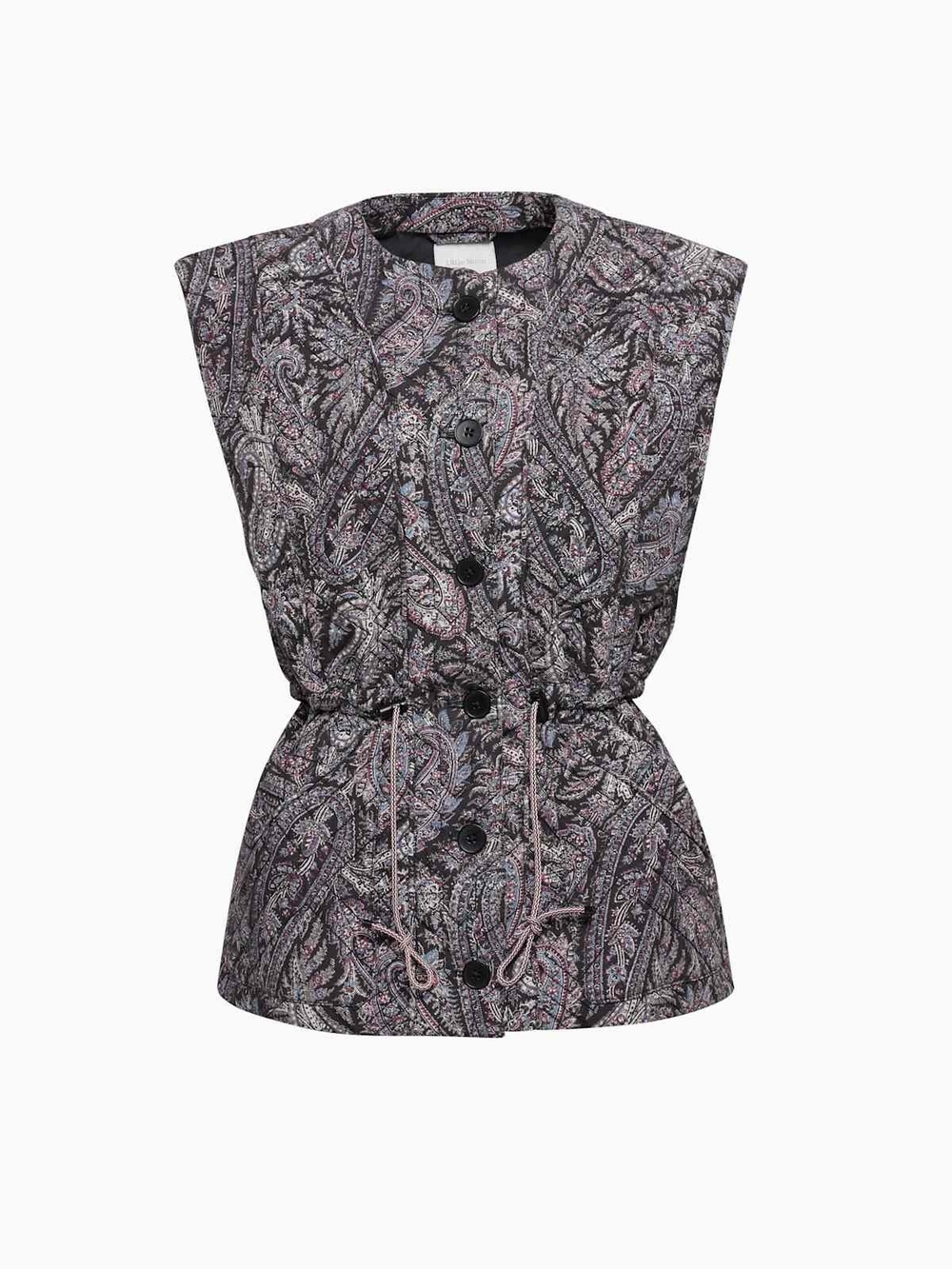 Aritzia Little Moon paisley women's cotton vest in size small